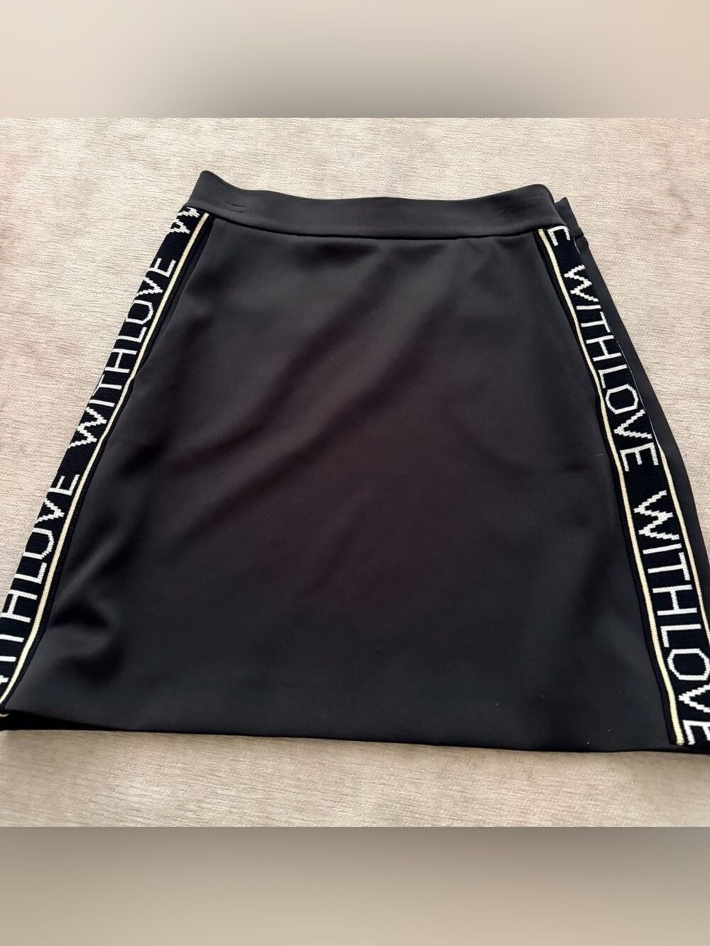 Maje Black A-Line Skirt Size 4